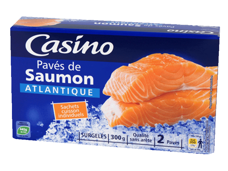 Paves de saumon