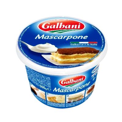 Mascarpone au lait pasteurise GALBANI, 41,5%MG, 500g