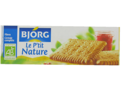 Bjorg Biscuits Le P'tit Nature bio le paquet de 24 - 200 g