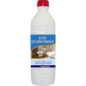 Acide chlorhydrique Kencro, nettoie le béton peint, acide chlorhydrique à  31,45 %, 1 L