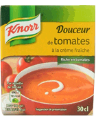 Knorr Soupe douceur de tomates à la crème fraîche la brique de 30 cl