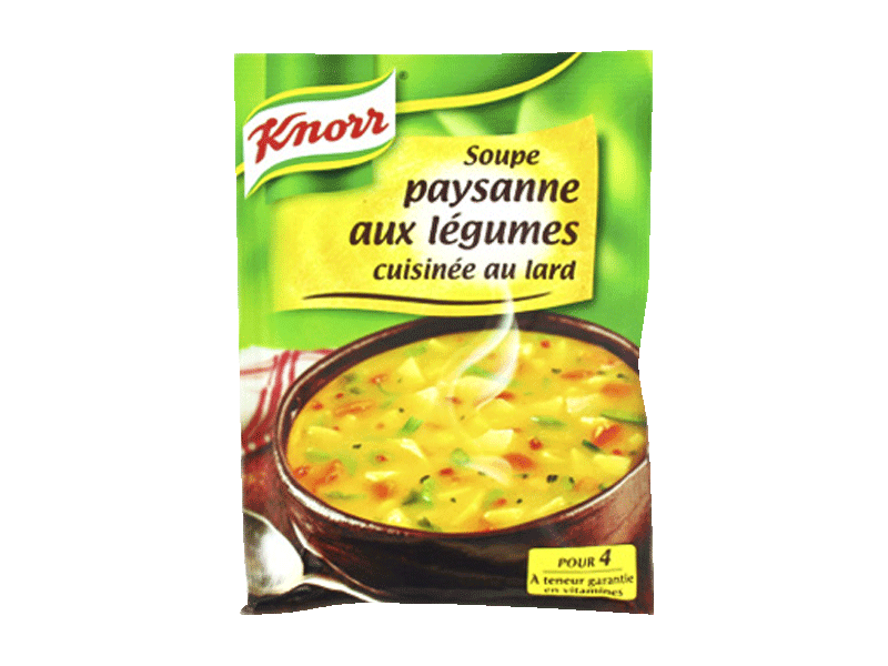 Knorr Poule au pot aux petits légumes, soupe déshydratée, pour 4