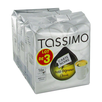 TASSIMO - CAFE DOSETTES GRAND'MERE PETIT DEJ' 16 capsules - Café