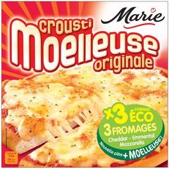 Pizzas Crousti Moelleuse fromage