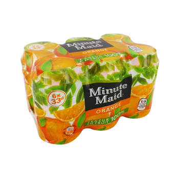 Minute Maid orange 6x33cl