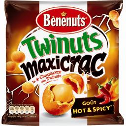 Twinuts Maxi Crac hot & spicy BENENUTS, 210g