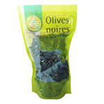 Pouce olives noires a la grecque sachet 400g