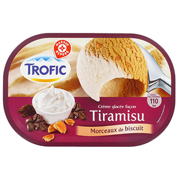 Creme glacee Trofic Tiramisu 900ml