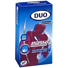Preservatifs Duo Easy Fit HANSAPLAST, 12 unites