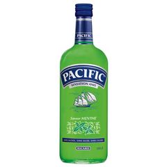 Ricard, Pacific sensation anis saveur menthe, sans alcool, la bouteille de 1 l