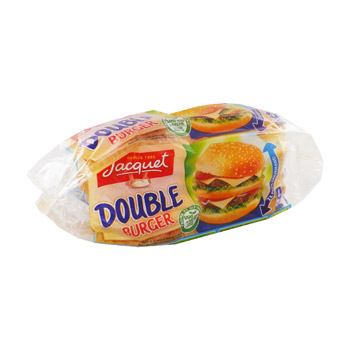 Jacquet double burger x4 -300g