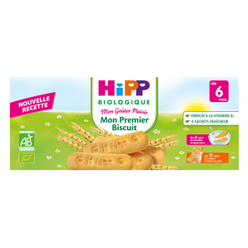 HiPP Mon Premier Biscuit bio - Gouter bébé dès 6 mois