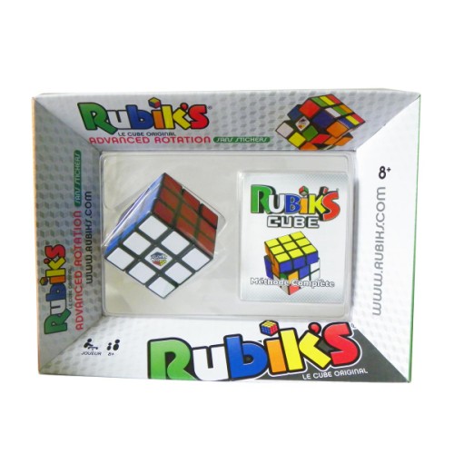 Rubik's - 0731 - Jeu D'action Et De Réflexe - Rubik's Cube 3x3 - Rotation Avancée Avec Méthode