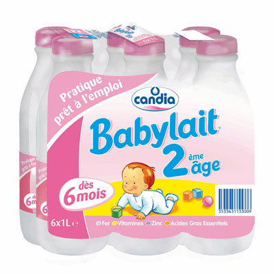 Lait Infantile 2eme Age Babylait Candia Des 5 Mois 6x1l Tous Les Produits Laits 2e Age Prixing