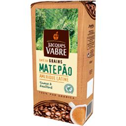 Jacques Vabre, Cafe Matepao en grains, le sachet de 500 g
