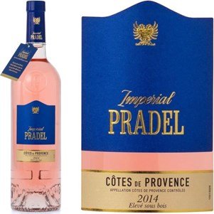 Côtes de Provence rosé Pradel Impérial 13° -75cl