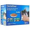 Patée pour chat en sauce Carrefour