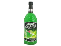Cocktail sans alcool aux aromes citron vert et kiwi