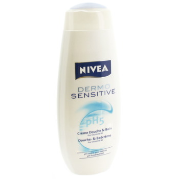 Gel douche et bain dermo sensitive NIVEA Bath Care, 500ml
