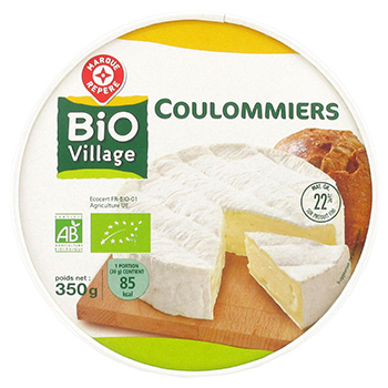 Coulommiers bio Bio Villlage 22% 350G