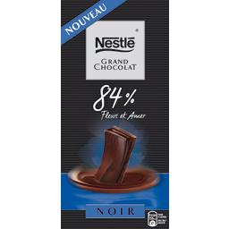 Nestle Grand Chocolat, Chocolat noir 84% fleuri et amer, la tablette de 100 g