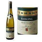 Vin blanc riesling Rebmann Alsace 2014 75cl