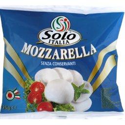 Solo Italia, Mozzarella, la sachet de 125 gr