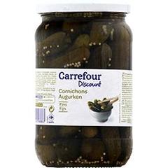 Cornichons fins Carrefour Discount