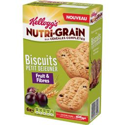 Biscuits petit dejeuner fruit & fibres - Nutri-Grain