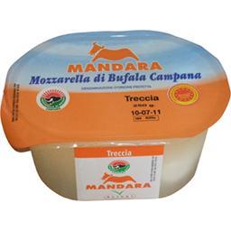 Mandara, Tresse de mozzarella di Bufala Campana, le sachet de 250g