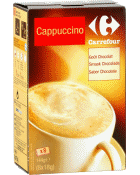 Café Soluble Cappuccino Caramel NESCAFE : la boîte de 306g - 18 tasses à  Prix Carrefour