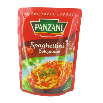 Panzani, Les Cuisinees Express - Spaghettini Bolognaise, le sachet de 200g