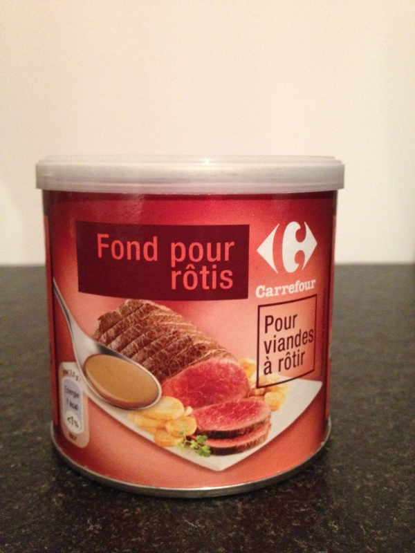 Fond de sauce pour rôtis Carrefour