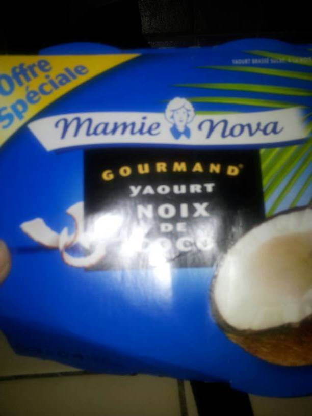 Mamie Nova yaourt gourmand noix coco 4x150g 