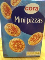 Cora mini pizzas 85g