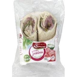 Monique Ranou, Mon Snack ! - Wrap jambon tzatziki, les 2 wraps - 190 g