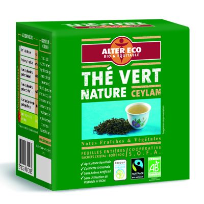 The vert bio Alter Eco Ceylan 40g