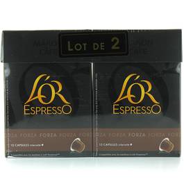 Capsules de café moulu Forza - L'Or Espresso