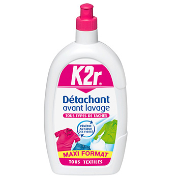 K2r detachant avant lavage liquide 750ml - Tous les produits détachants -  Prixing