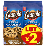 Biscuits gros éclats de chocolat - Granola