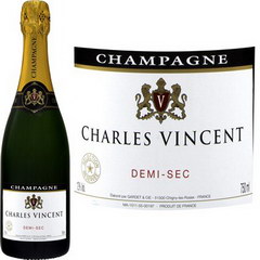 Champagne demi-sec - Marque Repère - 75 cl
