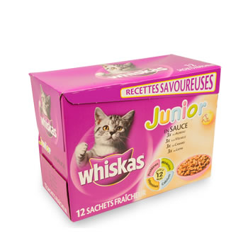 Whiskas Junior 12 x 85 g pour chaton