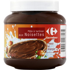 Pate a tartiner aux noisettes