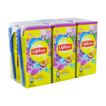 ice tea saveur tropical lipton 6x20cl