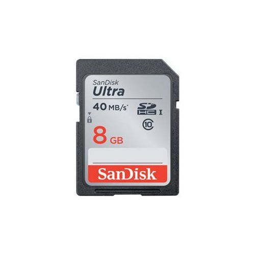 Carte mémoire SDHC Ultra SANDISK, 8Go