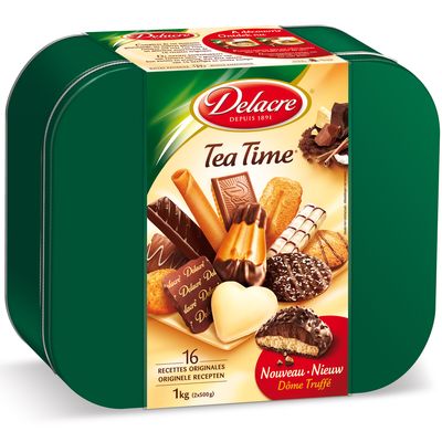Gâteaux assortiment Delacre Tea Time - Boîte 500 g