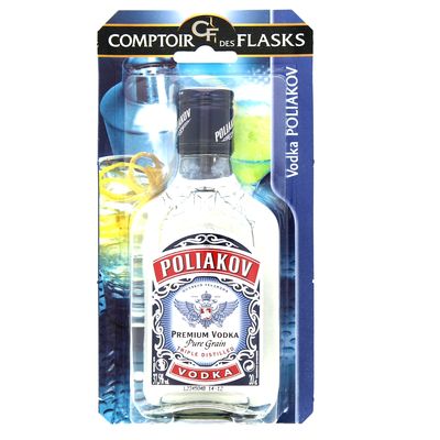 Vodka pure grain triple distilled POLIAKOV : la bouteille de 20cL à Prix  Carrefour