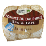 Etoile du Vercors, Tomme du Dauphine au lait cru, sec et fort, le paquet de 180g