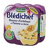 Repas Blédichef Douceur artichaut 460g