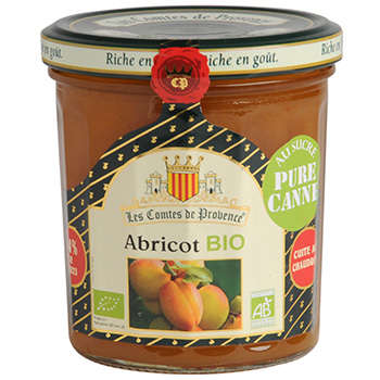 Confiture bio Comtes Provence Abricot 350g